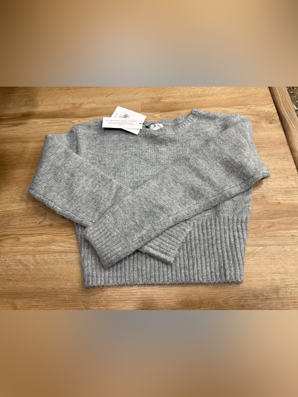 With Jean PIERRE SWEATER | GREY